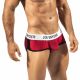 Joe Snyder Active Wear Mini Shorty - Wine - L