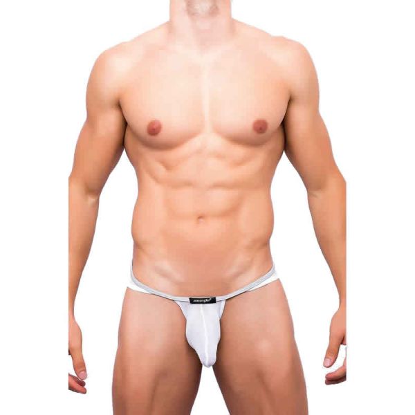 Eauptffy Edible Lingerie Men's Printed Underwear Briefs Thong Stylish  Bikini Sexy Singlet Bodysuit Panties Mesh Boxer Shorts Men, White, M :  : Fashion