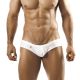 Joe Snyder Mini Cheeky Solid Boxers - White - S